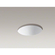 KOHLER Caxton Vitreous China Undermount Bathroom Sink in White-K-2205-0