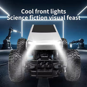 Funtogether Toys CD0028 1:16 Amphibious RC Car, Waterproof 4WD Stunt Truck with 360 Spins, LED Headlights, Remote Control