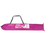 Justice 8FT Folding Gymnastics Balance Beam, High-Density EVA Core, Non-Toxic Anti-Slip Suede, Purple
