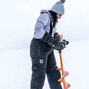 Striker Women's Prism Outdoor Ice Fishing Pants, Durable Breathable Waterproof with Sureflote Flotation, Black, Size 10, 62025