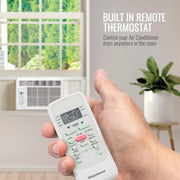 Keystone KSTAW12CE 12,000 Btu 550 Sq Ft. Window-Mount Air Conditioner With Remote Control, White