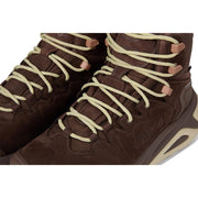 Hoka Kaha 3 GTX Hiking Shoes, Waterproof Nubuck Leather Upper, Vibram Megagrip Outsole, Walnut/Oyster Mushroom, Men's 11 Medium