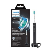 Philips Sonicare HX3641/03 1100 Power Toothbrush, Rechargeable Electric Toothbrush, Black