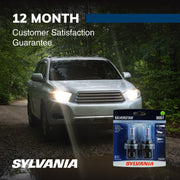 Sylvania A39596B16F1 9007 SilverStar Halogen Headlight Bulb, 2 Pack