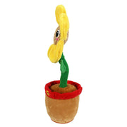 Spark Talking and Dancing Plush Sunflower
