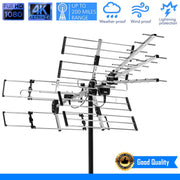 FIVE STAR FSA-6828NK-HYW Advanced Yagi Outdoor TV Antenna, Retail Packaging, with 40' Cable, UHF