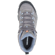 Merrell J500162 Moab 3 Mid Waterproof Hiking Boots for Ladies - Granite - 6.5M