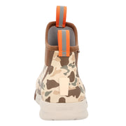 Xtratuf Men's Ankle Deck Sport Rubber Boots, Lightweight BioLite EVA Foam, Waterproof, Slip-Resistant Outsole, Duck Camo, XADSMDCM