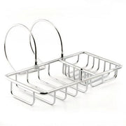 Signature Hardware 900605 Soap Basket with Sponge Holder - Chrome