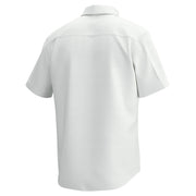 Huk Tide Point Button-Up Short-Sleeve Shirt - White - L