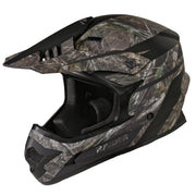 Raider Ambush V2 Adult MX Off-Road Helmet, DOT-Certified, Lightweight Thermoplastic Shell, Integrated Ventilation, Mossy Oak, Large, 2203015