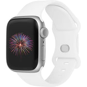 Shiyou Sport Bands Compatible with Apple Watch Band 42mm Women Men - Soft Silicone Strap