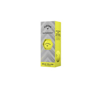 Callaway Superfast Golf Balls, Bold Yellow, 15-Pack, Exceptional Distance and Soft Feel, 643106215