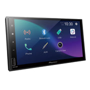 Pioneer DMH-140BT Double DIN Car Stereo, 7 in Capacitive Touchscreen, WSVGA Display, Bluetooth Hands-Free Calling, Audio Streaming, Backup Camera Ready
