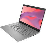 HP Chromebook 14a-ne0013dx Laptop, 14-Inch Full HD IPS Display, Intel Celeron N4120 Quad-Core Processor, 4GB RAM, 64GB eMMC Storage, Backlit Keyboard, Chrome OS