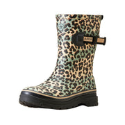 Ariat Kelmarsh Mid Rubber Boots, Leopard Camo, Waterproof, Lightweight 4LR Technology, Removable Cushioning Insoles, Size 10, 3150866