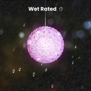 Feit Electric SL16-4/BALL/AG Smart Starlight Sphere String Lights, 16ft, 4 Color Changing LED Spheres, App & Remote Control, Weatherproof
