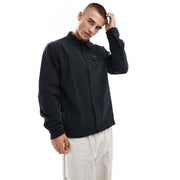 Columbia Men's Flare Gun Corduroy Shirt, Durable Snap-Up Design, Black