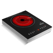 Duxtop E200AIR/ 9500STIR 1600W Single Burner Electric Cooktop, Electric Hot Plate for Cooking