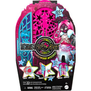 Mattel Monster High Skulltimate Secrets Hauntlywood Mysteries Catty Noir Doll with 19+ Surprises, Star-Studded Closet, Over 125 Mix-and-Match Outfits
