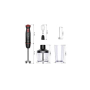 VAVSEA HB-2076 mmersion Hand Blender, 12-Speed Multi-Function Handheld Stick Blender with Stainless Steel Blades