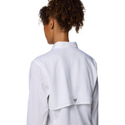Columbia PFG Tamiami II Long-Sleeve Button-Down Shirt - White - L