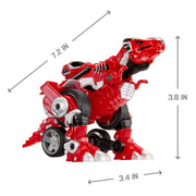 MGA Entertainment Armorsaurs Evolver Ajax 2-in-1 Transforming Dinosaur to Vehicle Action Figure, Multicolor, Ages 6+, 7.2 in
