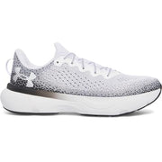 Under Armour Infinite Men's Running Shoes, Responsive UA HOVR Cushioning, White/Black/White, Size 11, 3027523-109
