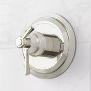 Signature Hardware SHMA441019PN Marceau Single Handle Pressure Balancing Valve Trim with Lever Handle, Polished Nickel