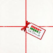 Leslie Odom Jr. Merry Merry Deluxe Edition 2LP Translucent Red and Green Vinyl with Signed Holiday Card and Christmas Ornament, 43020089