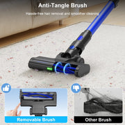 Maircle Stick Vacuum Cleaner, Cordless, 36Kpa Suction, Lightweight 4 lb, Blue