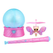 L.O.L. Surprise Magic Flyers Fairies Tots Collectible Mini Fairy Doll, Flower Child, Rechargeable Flying Doll with Magic Wand, 5.75 in