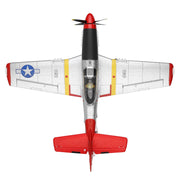 Areyourshop WLtoys XK A280 RC P51 Fighter Airplane, 4CH, Brushless 1806 Motor, 3D/6G Fixed Wing, Silver