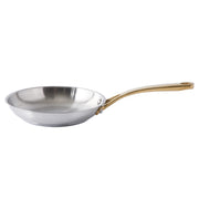 Martha Stewart Midvale 10-Piece Stainless Steel Cookware Set with Gold Handles, Induction Compatible, Oven Safe