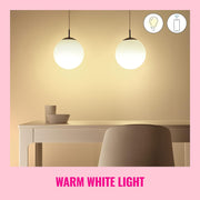 WiZ Connected LED 60W A19 Tunable White Smart Light Bulb, Frosted, Dimmable, E26 Medium Base, 6-Pack