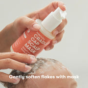 Frida Baby FlakeFixer Cradle Cap Treatment Duo with Softening Scalp Mask and Hydrating Scalp Spray, 5 Fl Oz, White, Sf-LABL-12