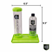 Breakthrough Clean Technologies Suppressor Cleaning Kit, 16 oz, Includes Soaking Tube, Specialized Brushes, Retrieval Tool, Organized Tray