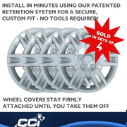 Coast To Coast IWCB887216S 6 Spoke Gloss Painted 16 Wheel Cover