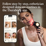 Therabody TheraFace PRO All-In-One Skincare Device with 8 Treatments, Microcurrent, LED Light Therapy, Percussive Massage, Deep Cleansing, Black