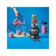 Nutribullet NBF50500 1200 Watts Full-Size Blender Combo, Dark Gray