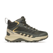 Merrell Speed Strike 2 Mid Waterproof Men's Hiking Shoes, Beluga Leather, Size 10.5 M, J00003488
