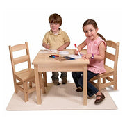 Melissa and Doug Wooden Table and Chair Set