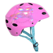 LittleMissMatched 97756 Girl's Pegasus Hologram Helmet, Pink, Ages 5 and Up