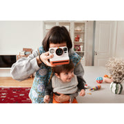 Polaroid Now Generation 3 Analog Instant Camera, Twin-Lens Autofocus, USB-C Rechargeable Battery, Built-In Tripod Mount, Black