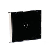Verbatim 94868 CD/DVD Slim Storage Cases, 200-Pack, Black