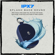 Skullcandy Kilo 2 Compact Wireless Bluetooth Speaker, Navy Blue, IPX7 Waterproof, 24-Hour Battery, Bluetooth 5.4, USB-C Charging