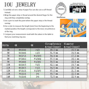 IOU 3pc Couples Wedding Ring Set, Sterling Silver Women's Heart-Cut Blue Moissanite, Titanium Men's Band