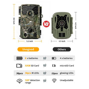 Usogood TC30 Trail and Game Camera, 48MP 4K Video, Night Vision 65ft, Motion Activated, IP66 Waterproof, 120 Wide Angle