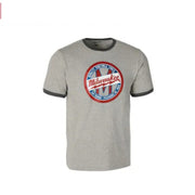 Milwaukee XL Short Sleeve Unisex Round Neck Gray Work Shirt