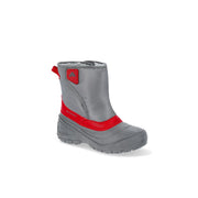 Ozark Trail Kids Waterproof Shell Winter Boots, Size: 3 Little Kid, Grey Red
